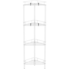 HuggieGems vue frontale du rangement blanc montrant design et capacité