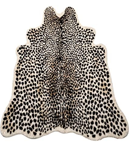 Huichenxing2021FURSTORE vue face avant motif guépard, élégance décorative