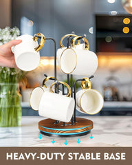 HULISEN socle en bois massif offrant stabilité et style