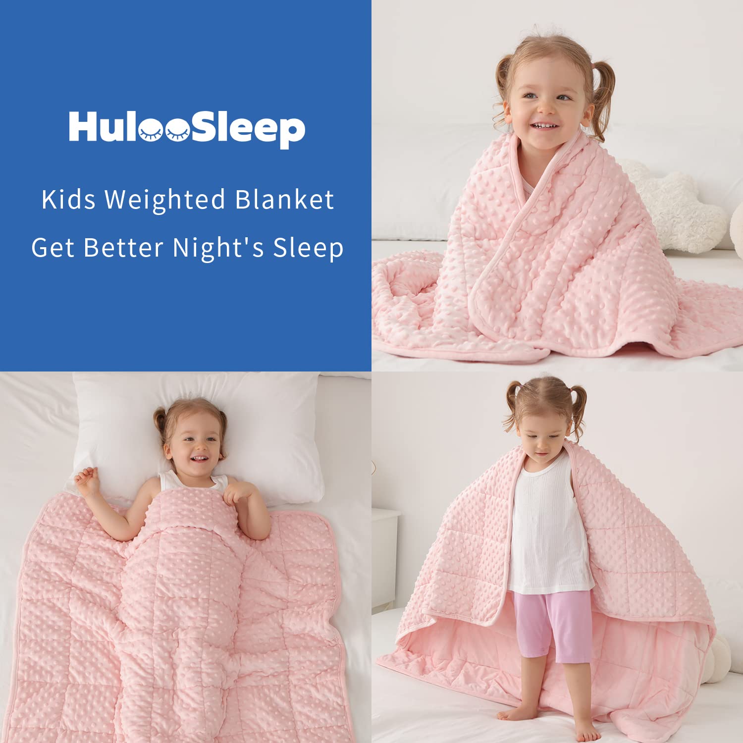 Huloo Sleep comparaison de taille avec mains pour échelle