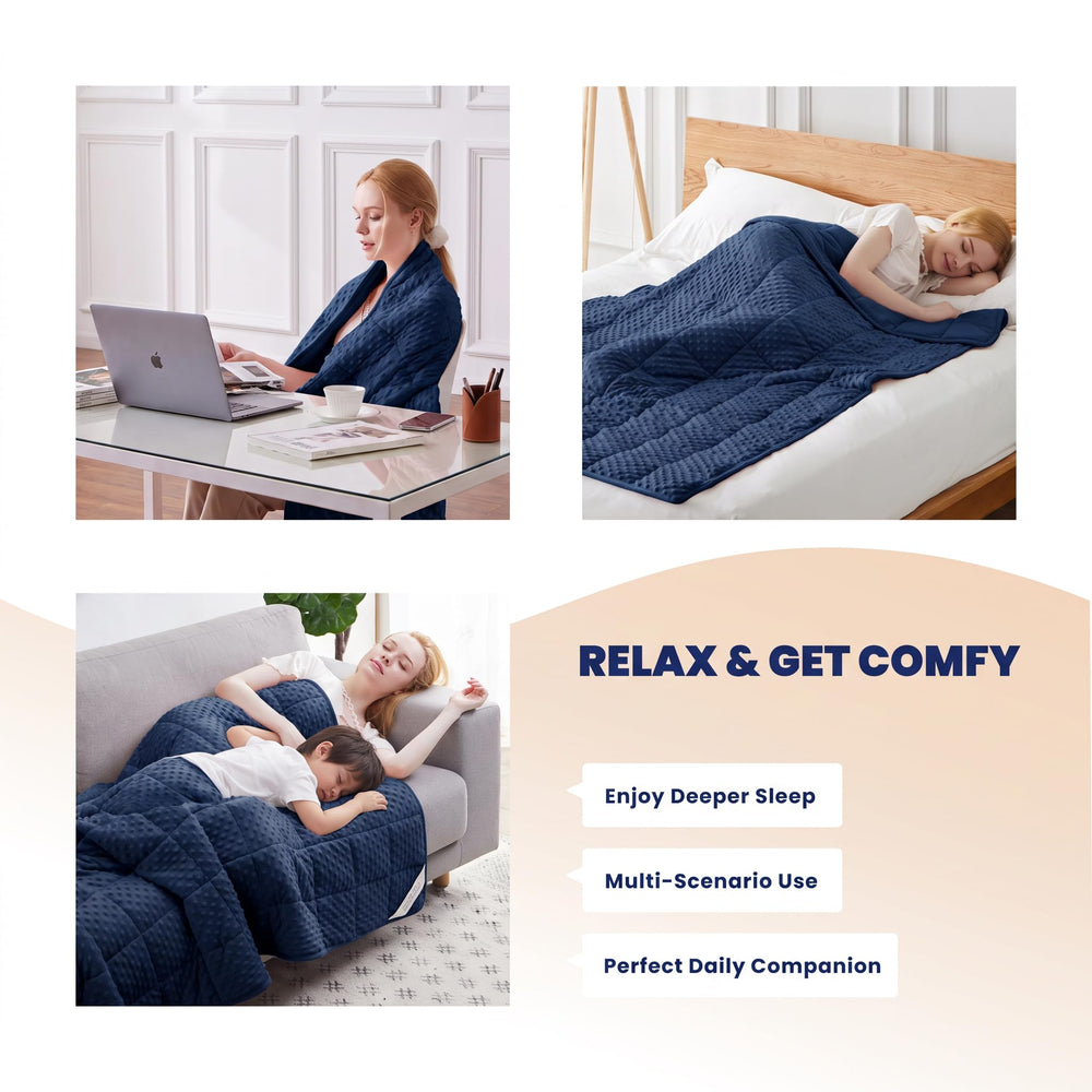 Huloo Sleep coutures et quadrillage 5×5 assurant répartition uniforme