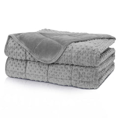 Huloo Sleep face avant de la couverture queen gris, confort direct