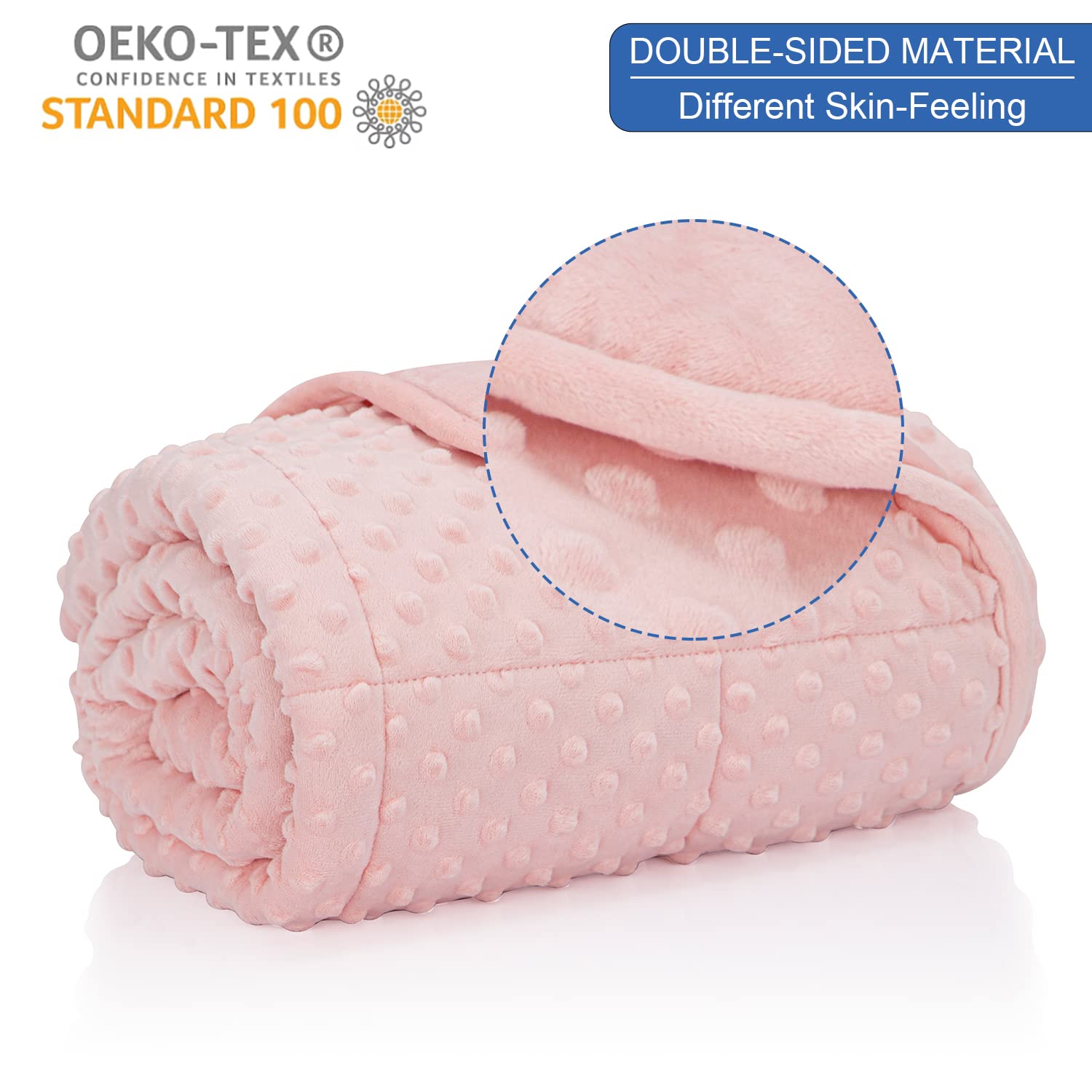 Huloo Sleep gros plan minky illustrant douceur et chaleur