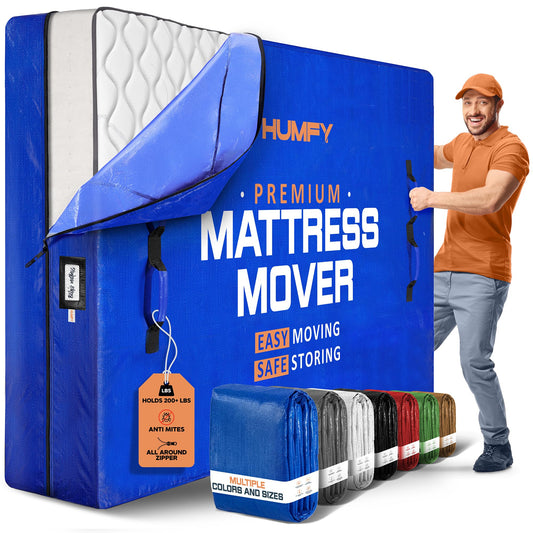 HUMFY housse matelas vue de face montrant protection complète