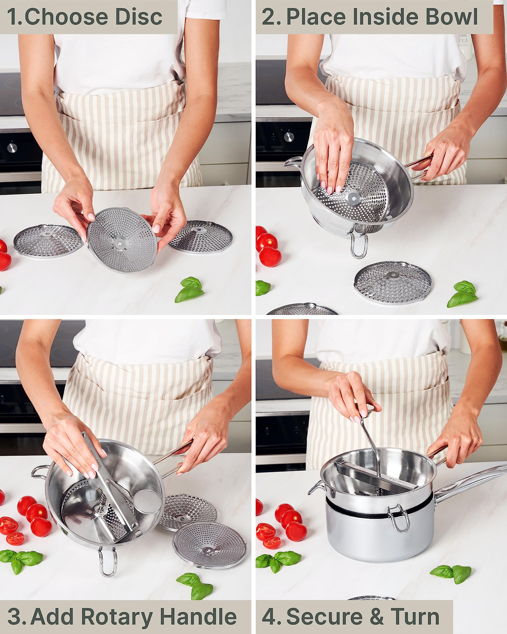 Hungry Artisan détail des finitions inox durable pour un nettoyage facile