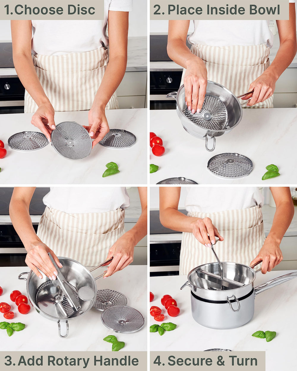 Hungry Artisan détail des finitions inox durable pour un nettoyage facile