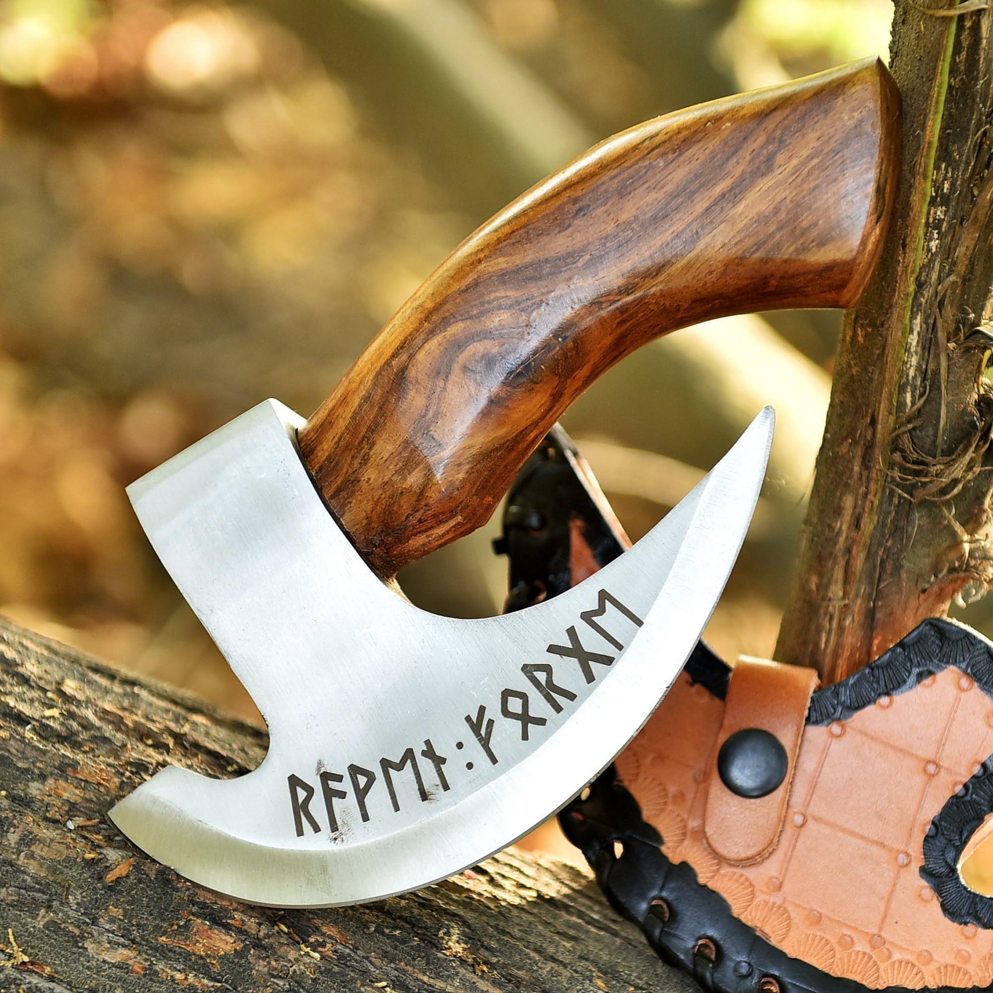 HUNTING HUNTS lame acier au carbone gros plan pour coupe précise