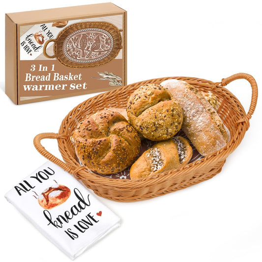 Huray Rayho panier face montrant la finition tressée et élégante, utile pour servir chaud