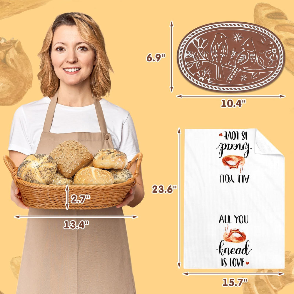 Huray Rayho torchon et détail du tressage, démontrant durabilité et protection alimentaire