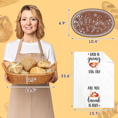 Huray Rayho torchon et détail du tressage, démontrant durabilité et protection alimentaire