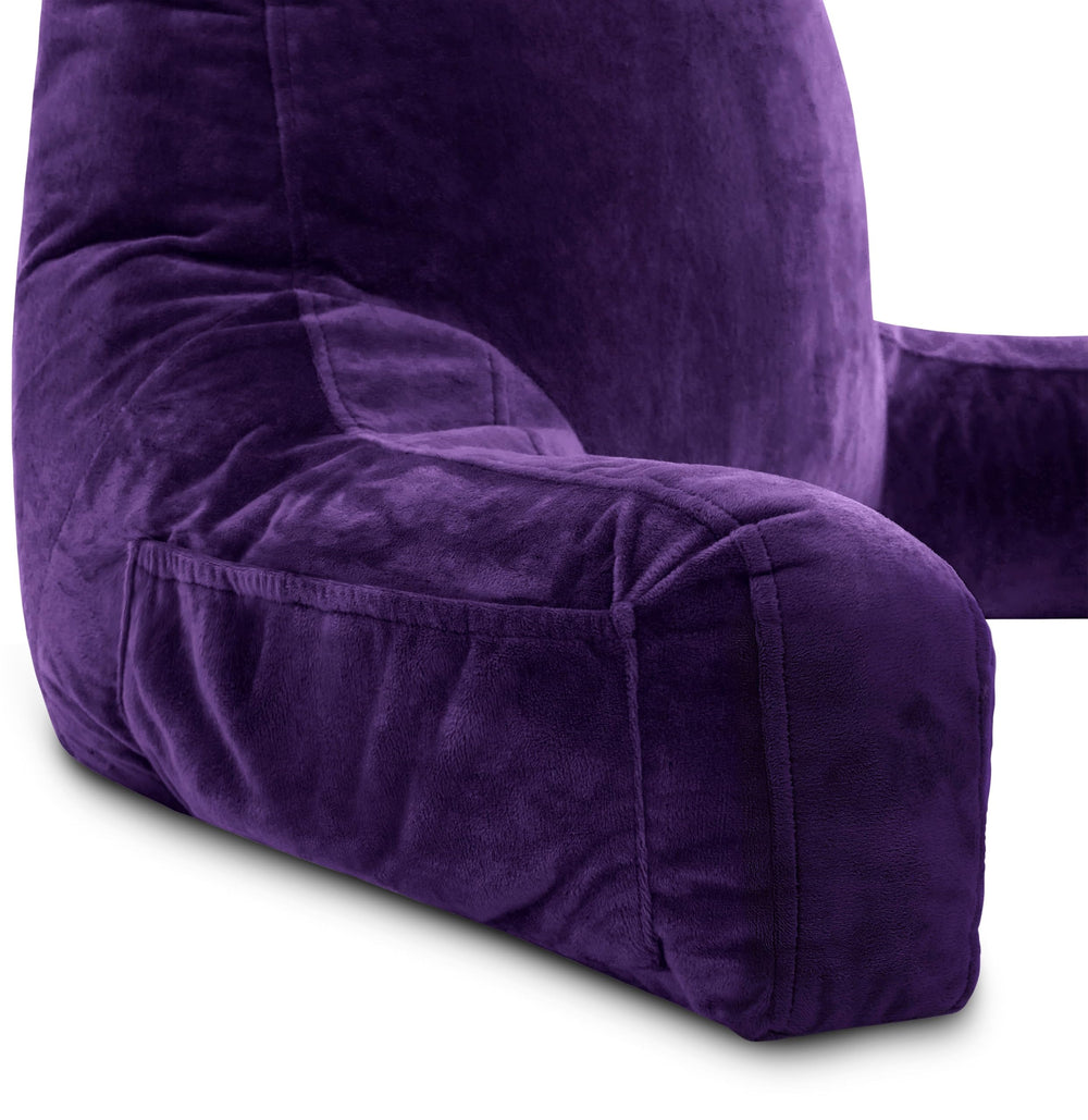 Husband Pillow rangement téléphone et télécommande pratique et accessible