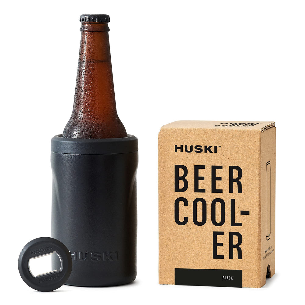 Huski face avant du Beer Cooler 2.0 montrant l'emballage et l'esthétique premium