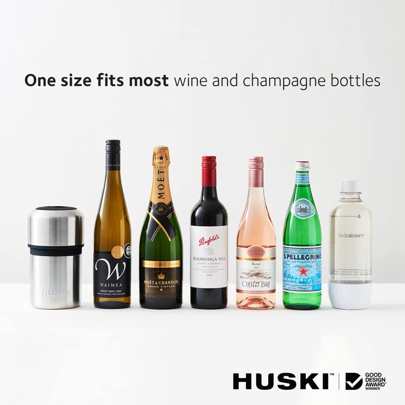 Intérieur Huski plaqué cuivre montrant l'isolation supérieure pour garder le vin froid