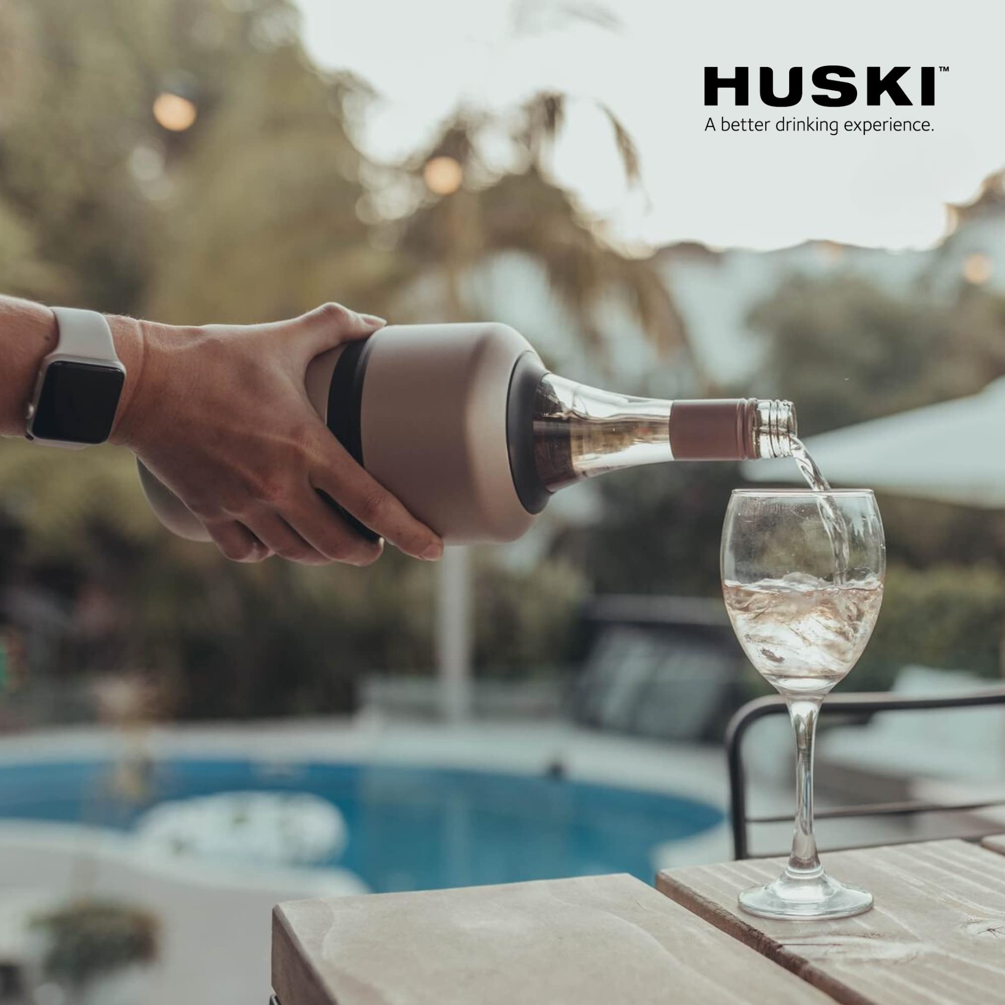 Huski hauteur ajustable maintenant fermement la bouteille active