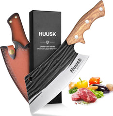 Huusk vue face avec emballage soigné montrant professionnalisme et protection