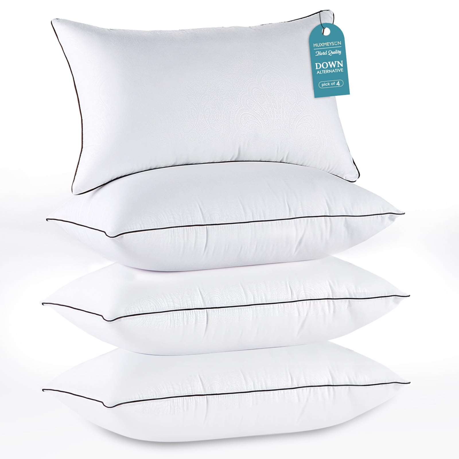 HUXMEYSON face avant emballage montrant design et lot de 4 pour achat pratique