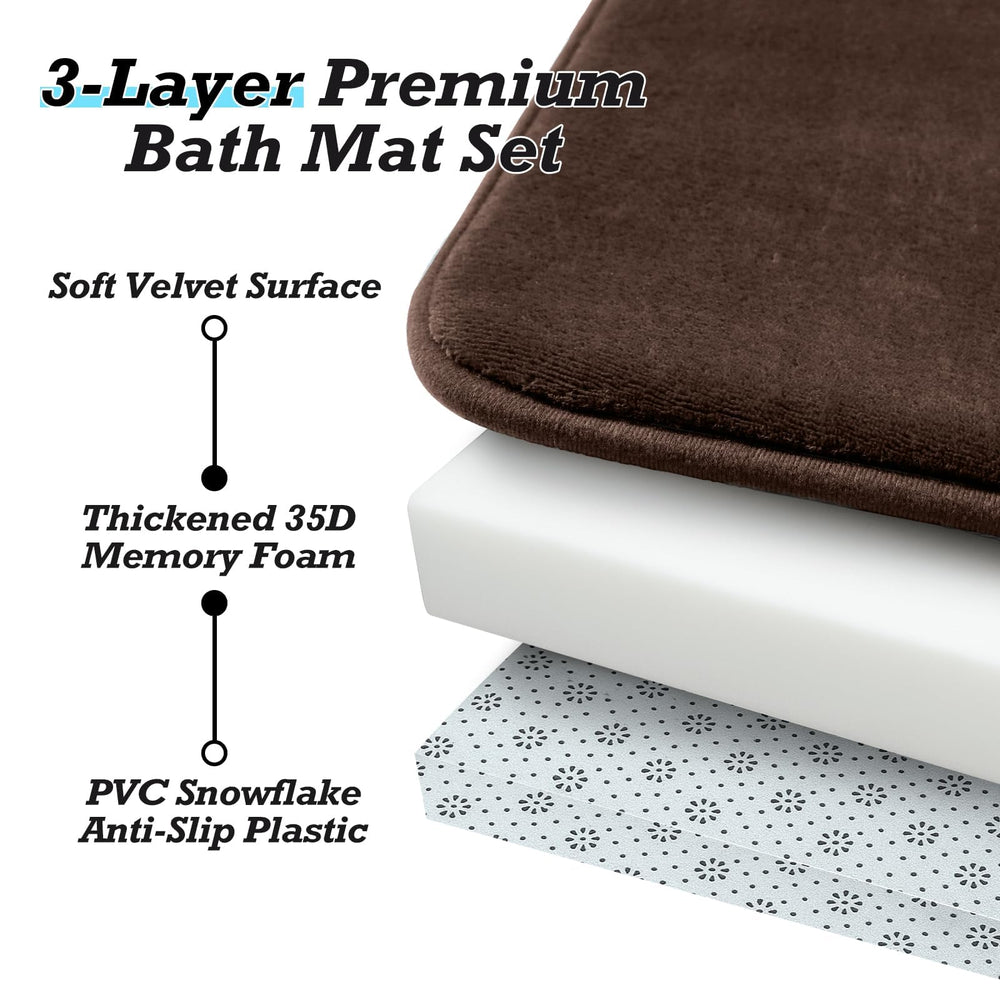 HUXMEYSON personne sortant douche sur tapis montrant confort et absorption