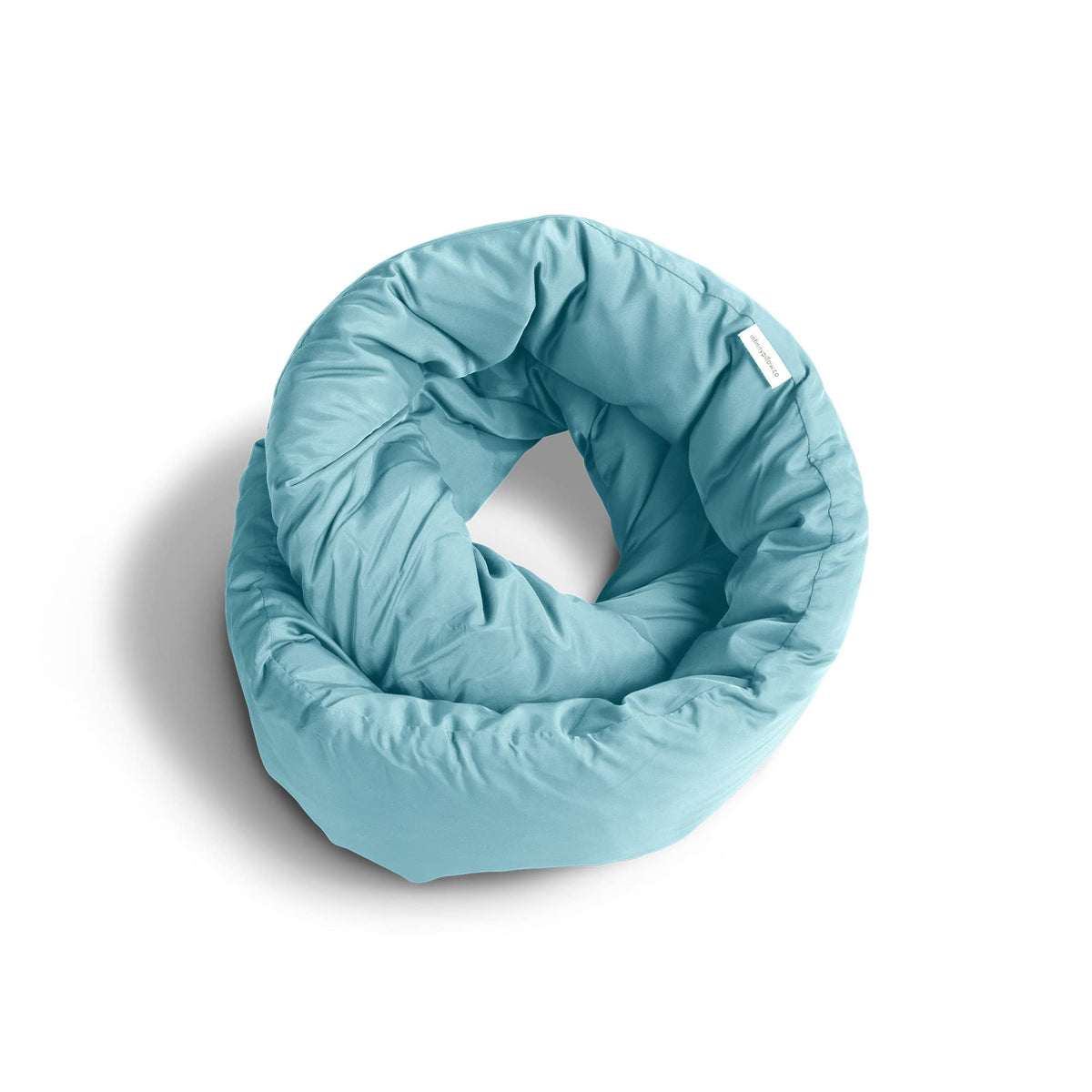 Huzi coussin de voyage face avant montrant maintien et confort