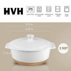HVH plat au four démontrant support haute température et cuisson uniforme