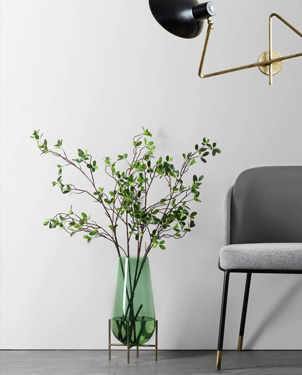 HWL branche utilisée pour décorer un bureau et apporter fraîcheur visuelle