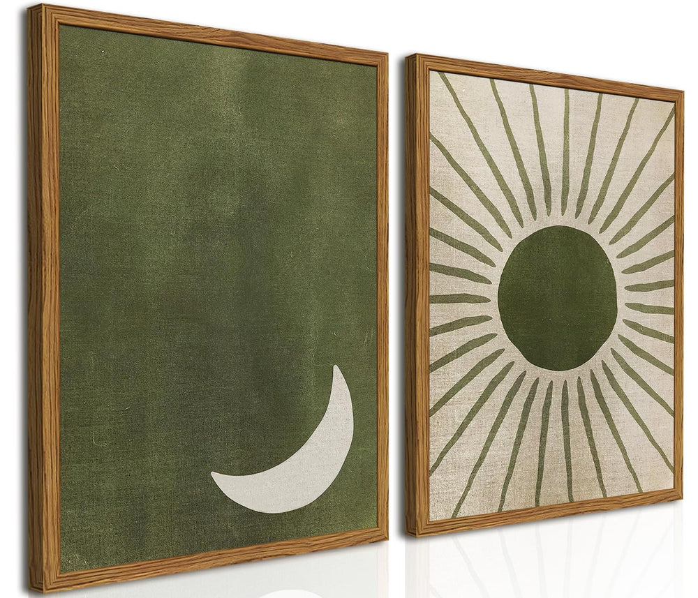 Hwetui ensemble recto montrant soleil et lune pour ambiance apaisante