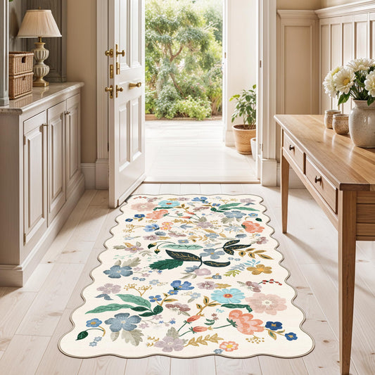 HY HAO YUN LAI gros plan texture douce du tapis, confort et résistance