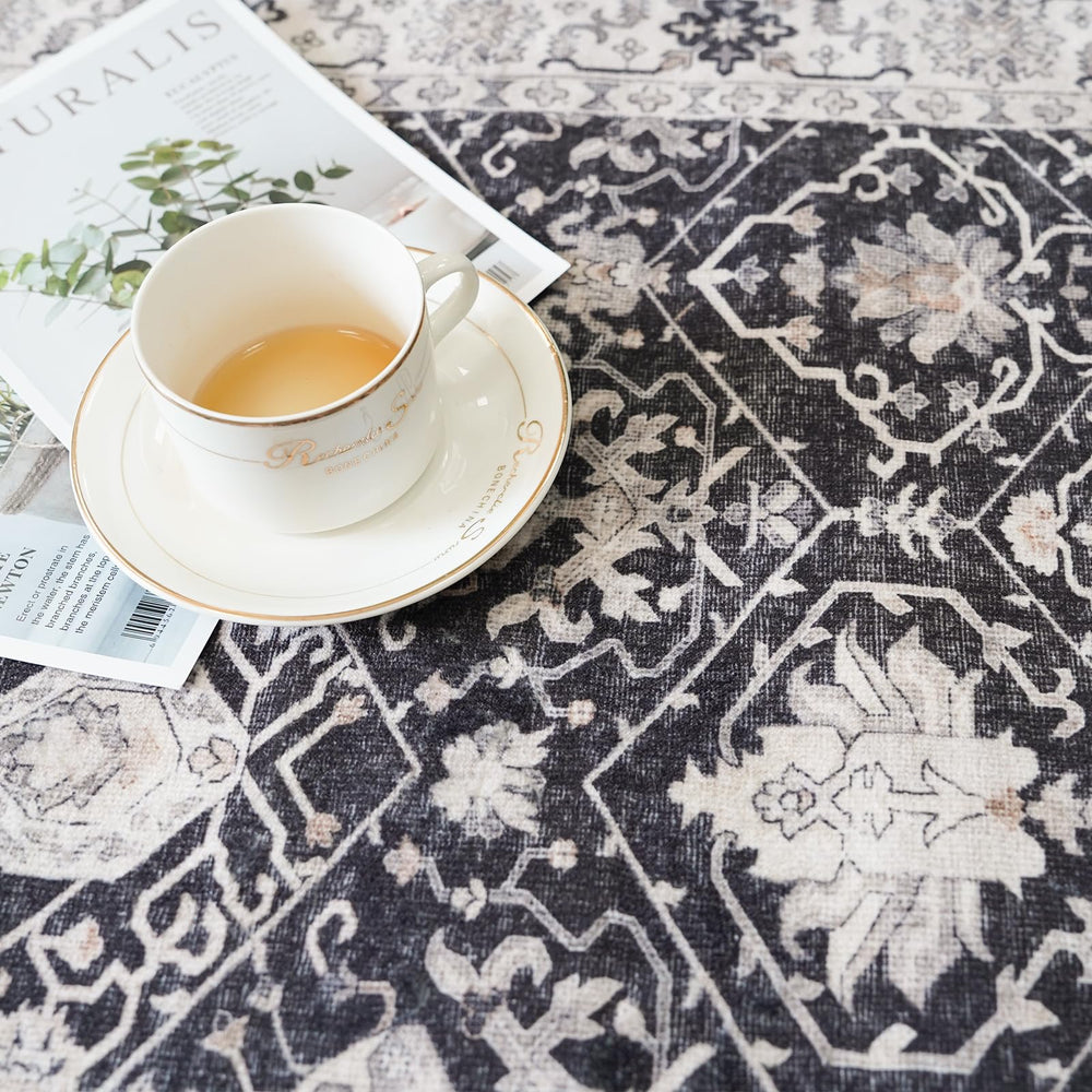 HY HAO YUN LAI tapis lavable en machine illustrant entretien facile