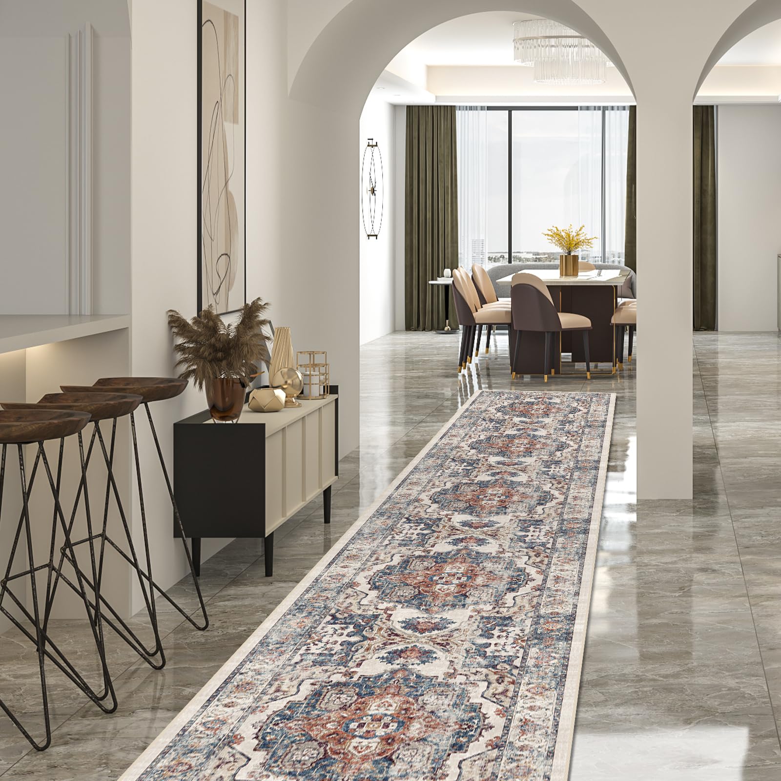 HY HAO YUN LAI vue frontale du tapis brique élégance et chaleur