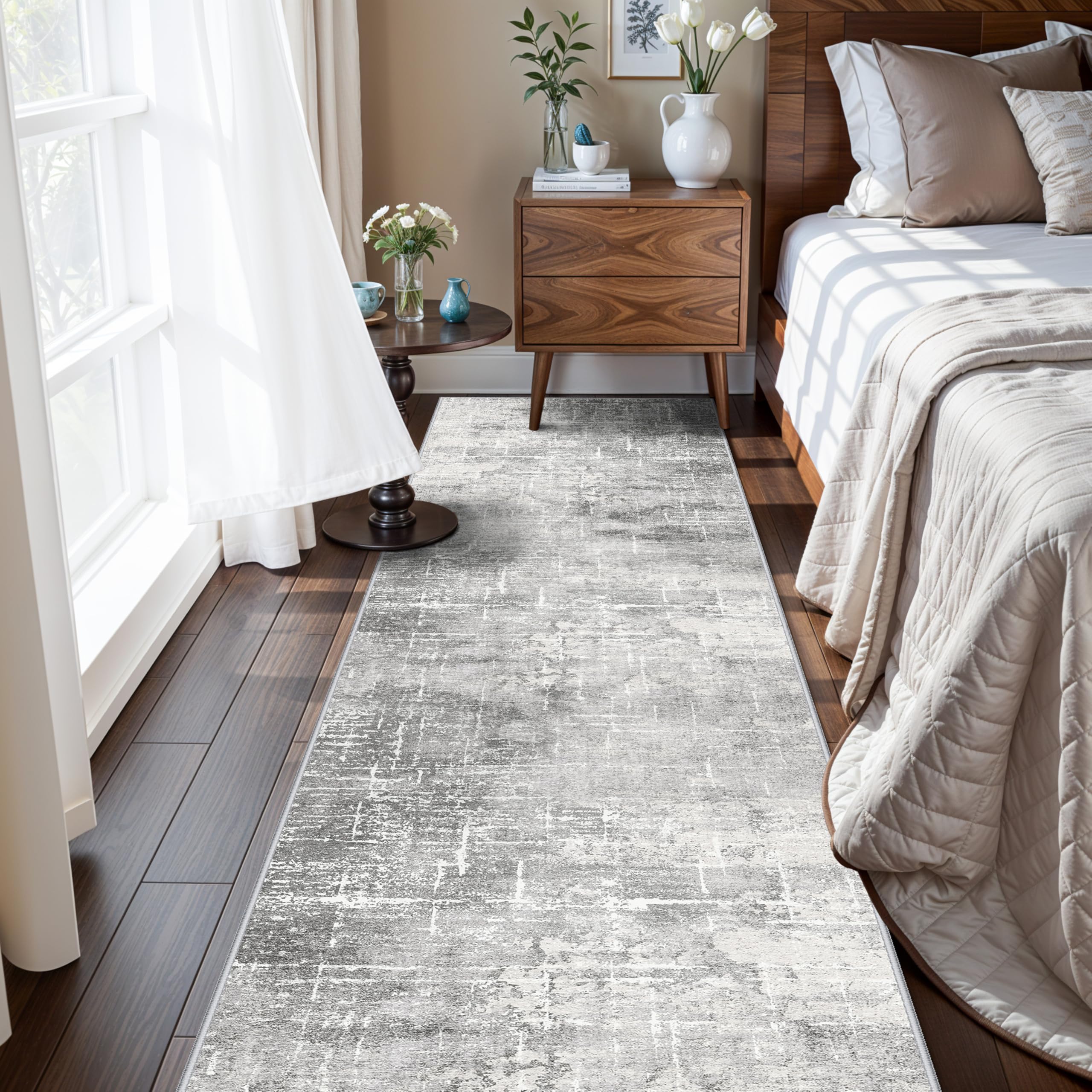HY HAO YUN LAI vue avant du tapis 2x8, protection élégante du sol