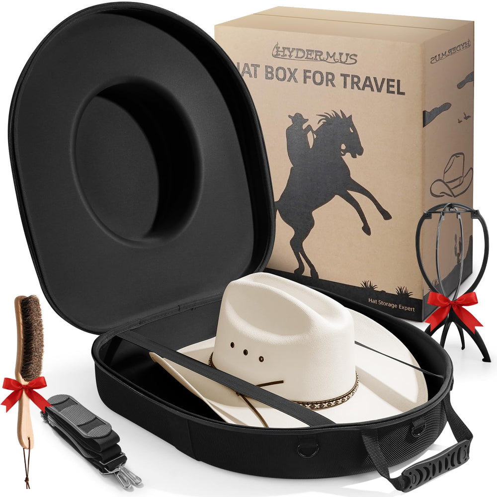 HYDERMUS vue avant du coffret rigide montrant protection et finition
