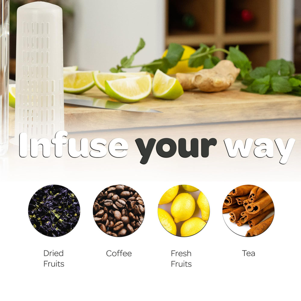 Hydracy infuseur rempli de fruits, infusion vitaminée et saveur naturelle