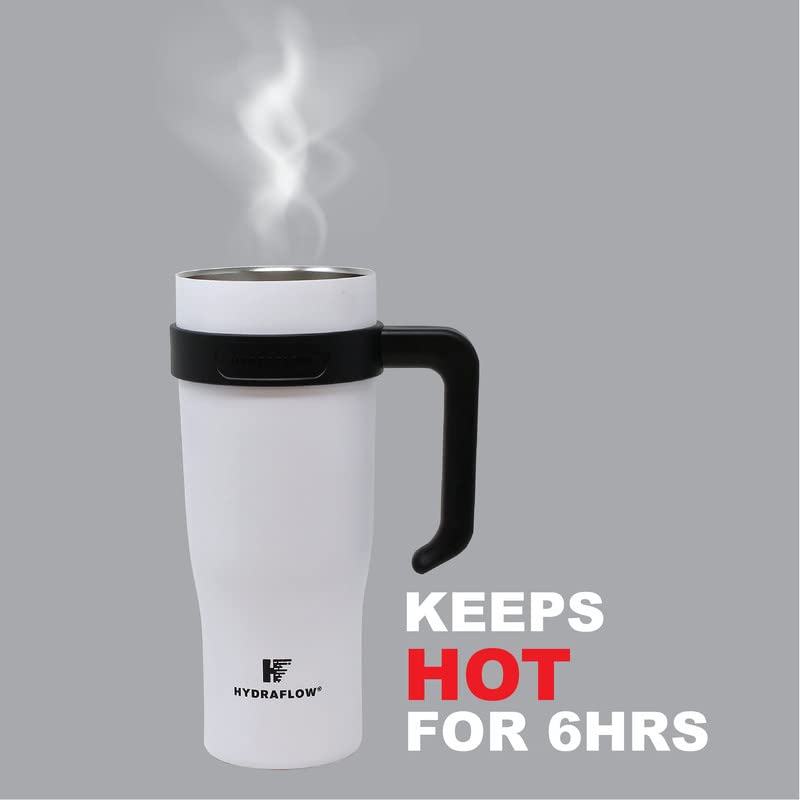 HYDRAFLOW Capri comparé à une bouteille pour visualiser la capacité 40oz