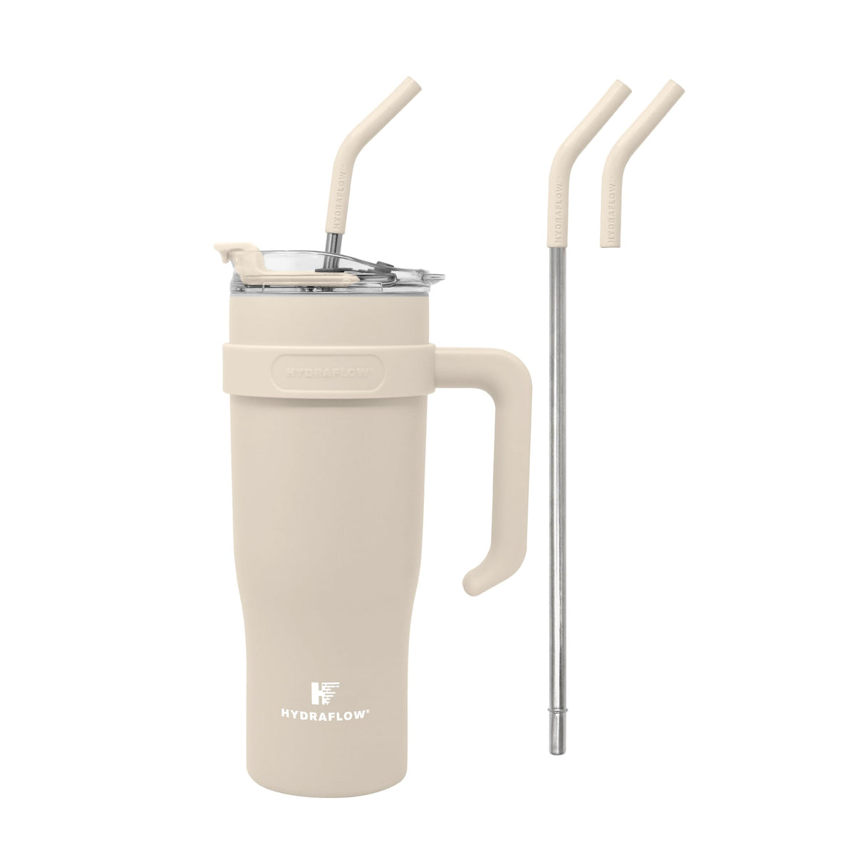 HYDRAFLOW Capri face avant montrant la couleur sable et la grande capacité