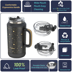 Hydraful profil avec poignée soft-grip assurant prise confortable et transport facile