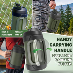 Hydraful anse ergonomique et attache pour transport facile