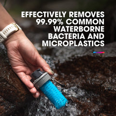 HydraPak vissé sur une bouteille Seeker, compatibilité pratique pour trail