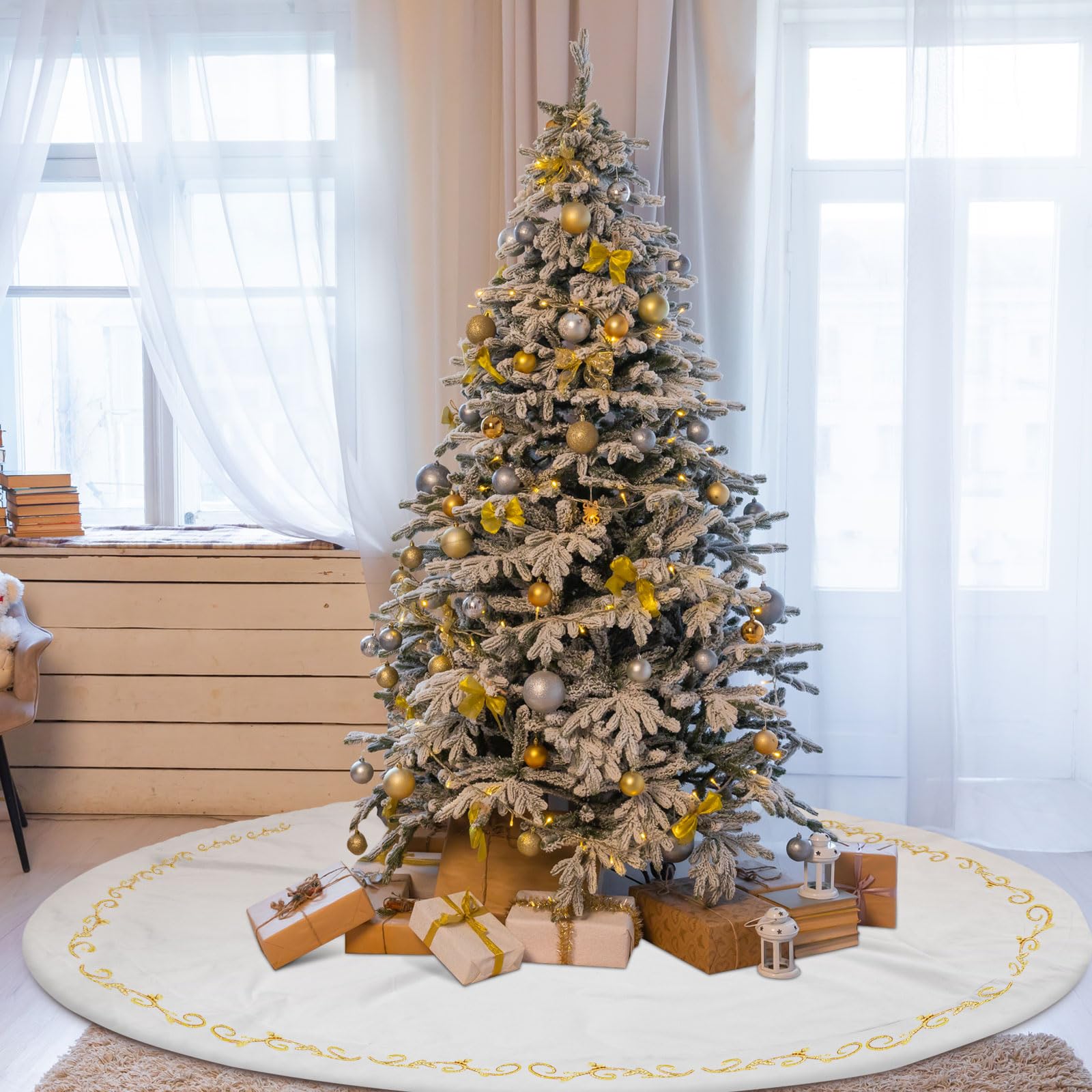 HyDren jupe comparaison taille montrant diamètre suffisant pour grands sapins