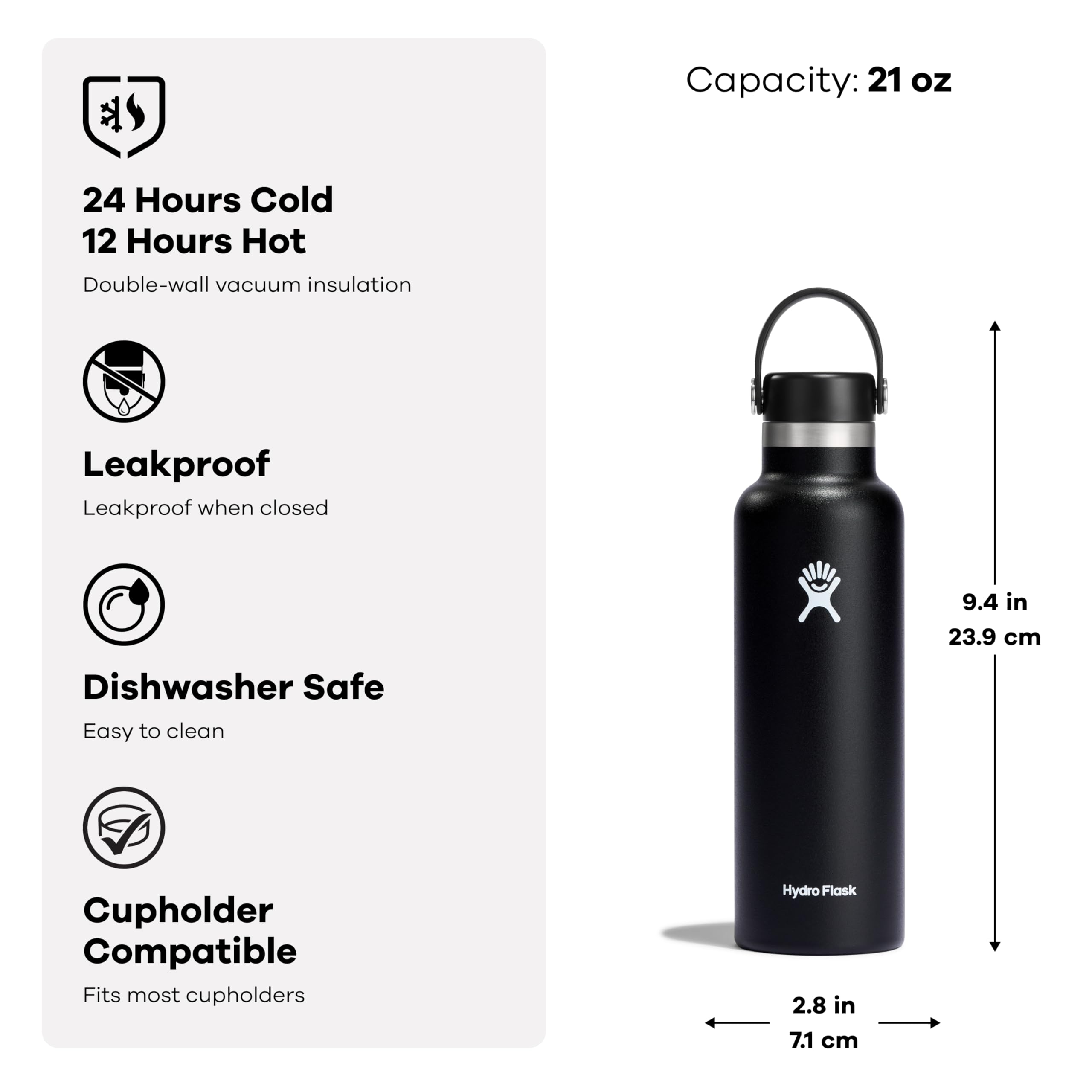Hydro Flask au lave-vaisselle montrant facilité de nettoyage et durabilité