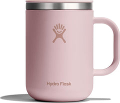 Hydro Flask face avant Trillium Pink montrant le design et capacité