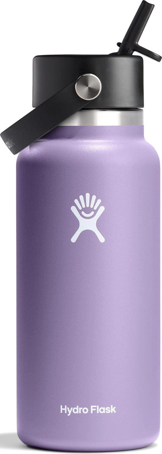 Hydro Flask face avant 32 oz montrant design et finition Moonshadow, durable et élégant