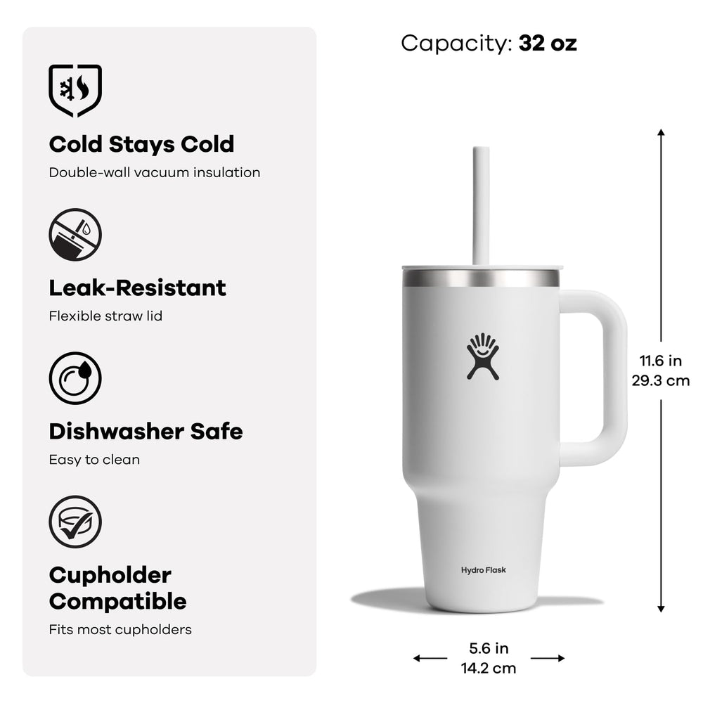 Hydro Flask anse ergonomiquetenue manuelle offrant prise sûre et transport confortable