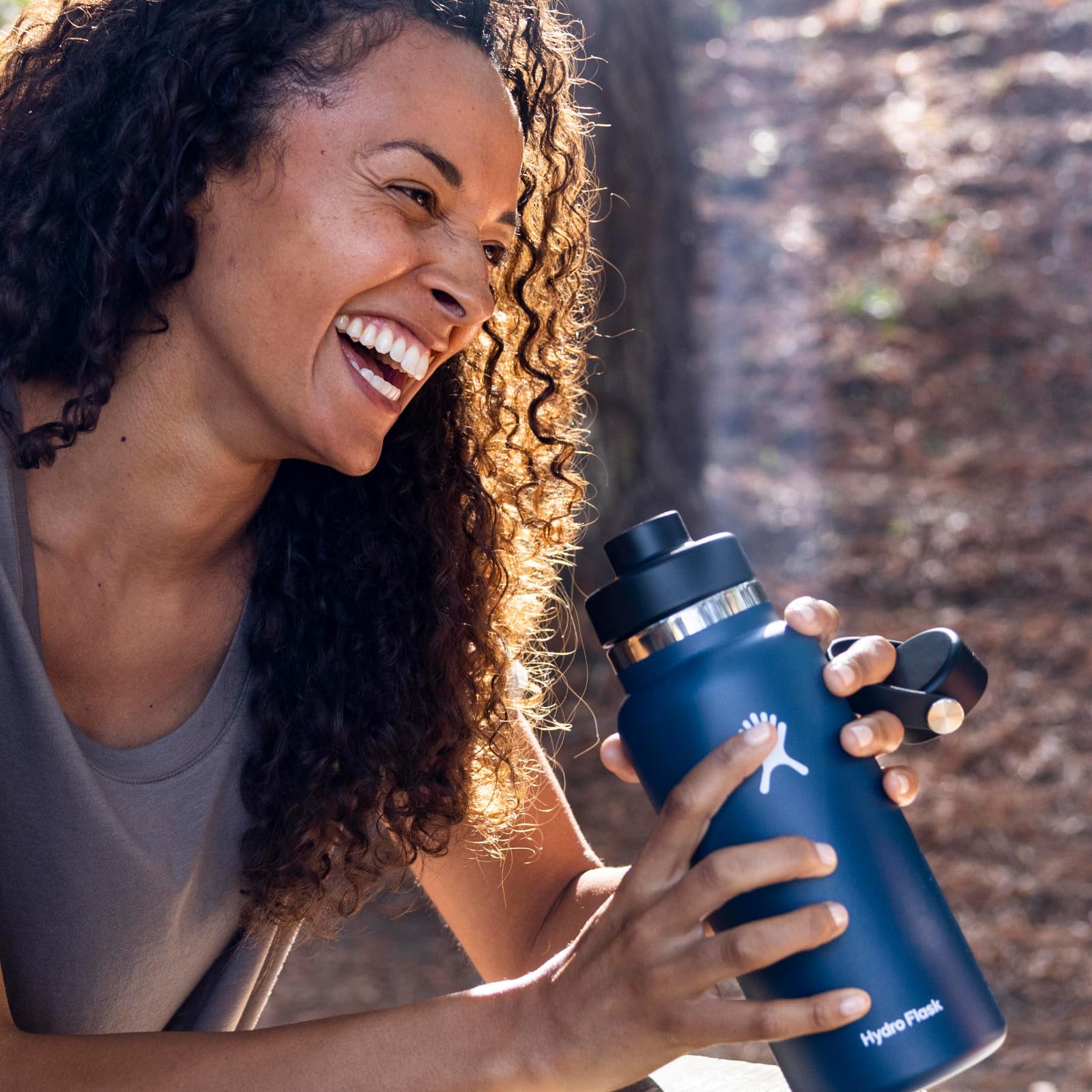 Hydro Flask bouteille ouverte, ouverture large pour glaçons facile