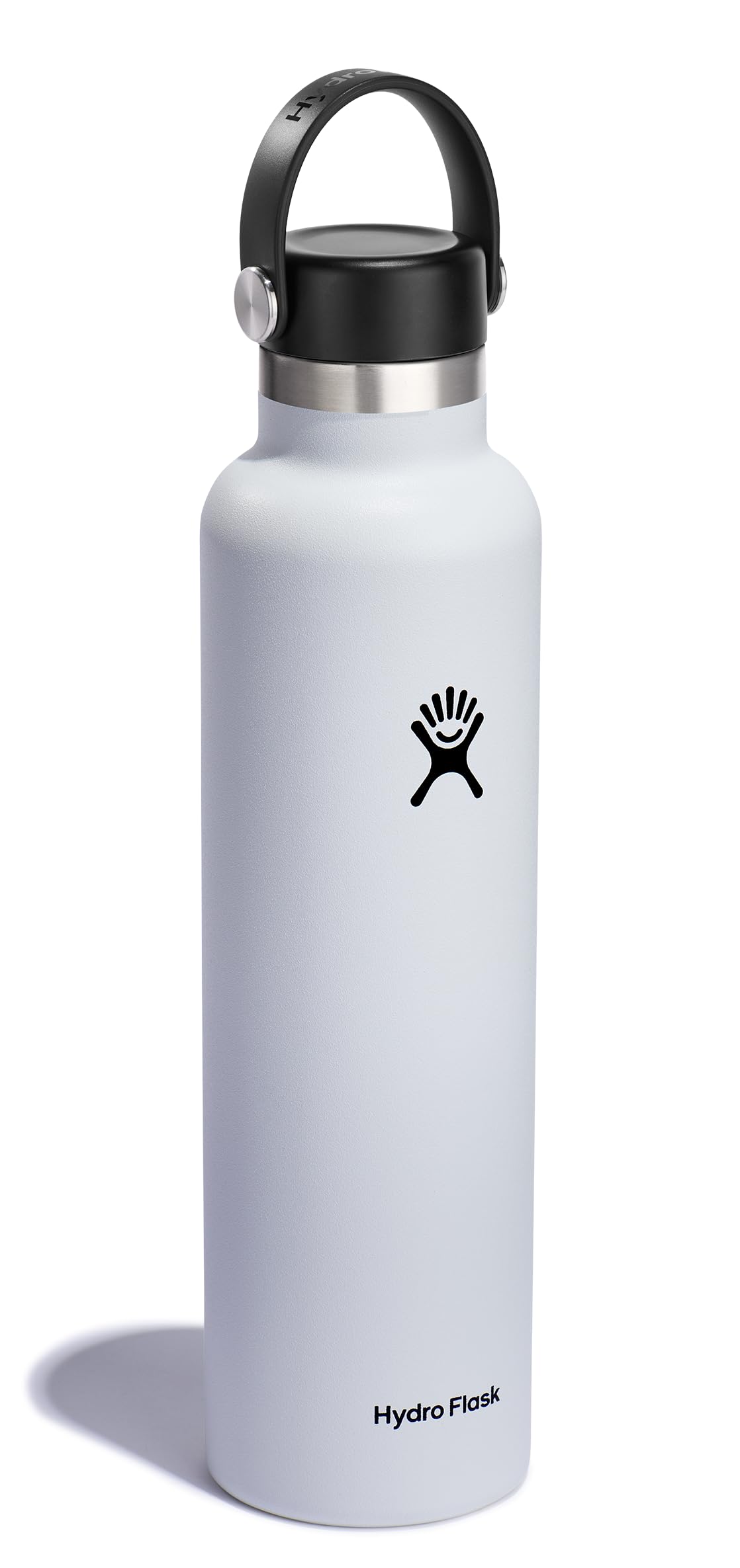 Hydro Flask bouchon Flex en gros plan avec poignée pour transport facile