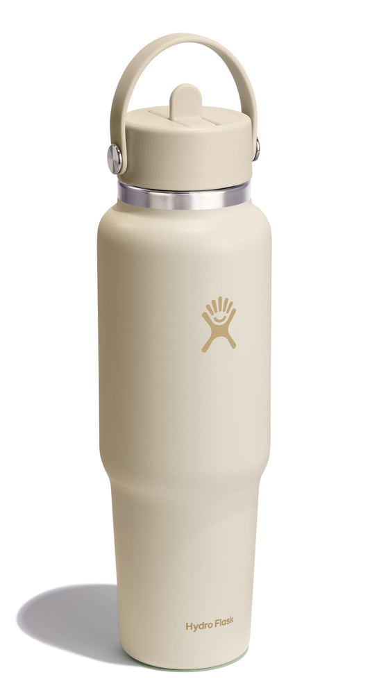 Hydro Flask bouchon Flex Straw gros plan montrant l'étanchéité et facilité d'utilisation