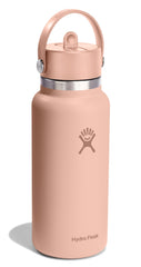 Hydro Flask bouchon Flex Straw gros plan montrant l'étanchéité pratique