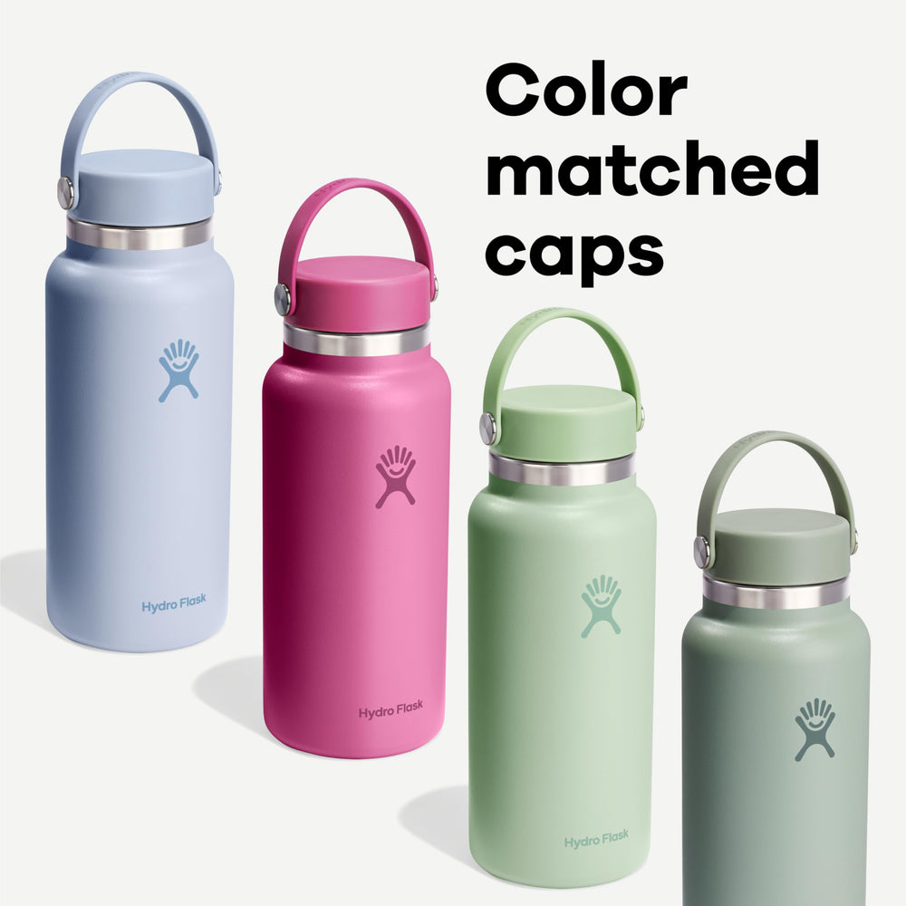 Hydro Flask bouteille en usage au bureau montrant transport et commodité