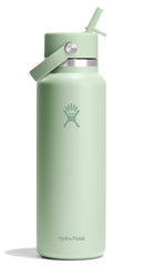 Hydro Flask bouteille face 40 oz montrant design et poignée pratique