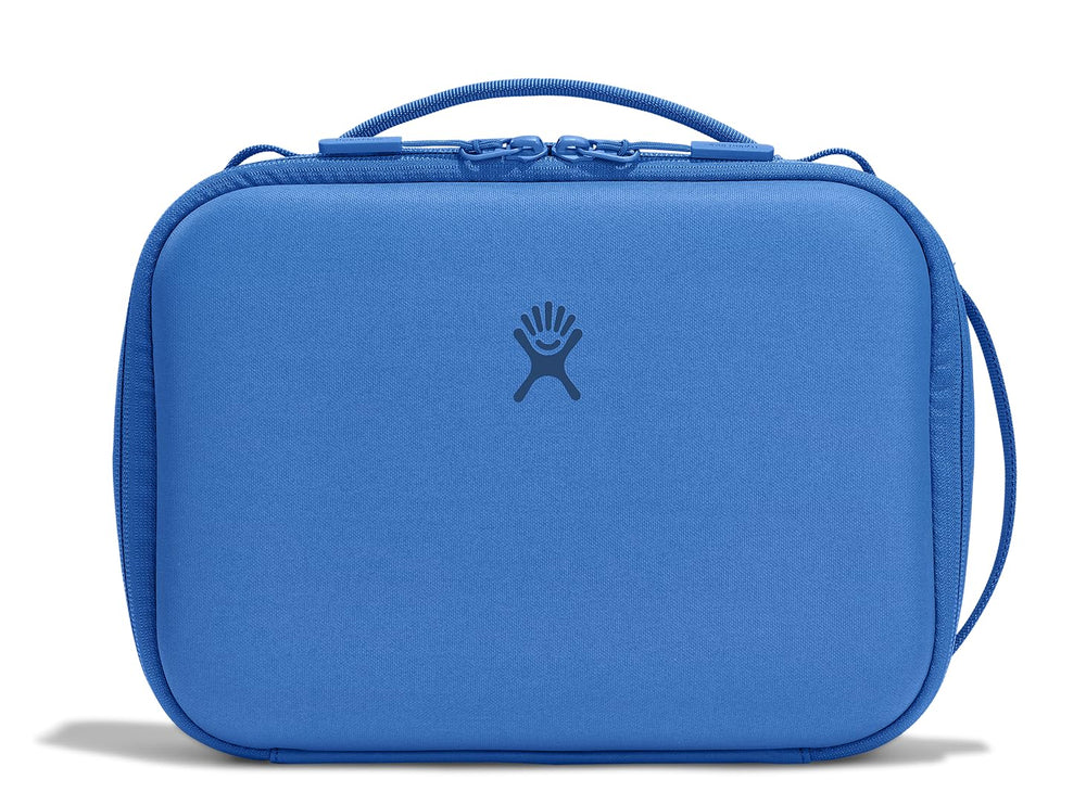 Hydro Flask face avant Cascade Blue montrant design protecteur et capacité