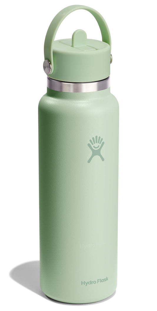Hydro Flask détail bouchon Flex Straw fermé pour transport sans fuite