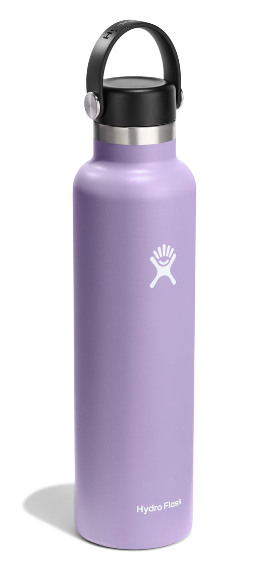 Hydro Flask bouchon FlexCap en détail pour transport étanche et prise facile